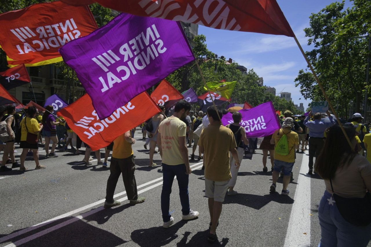 manifestació a Barcelona